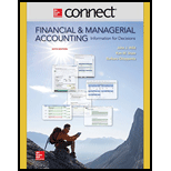 Connect 2 Semester Access Card for Financial and Managerial Accounting