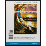 C++ How to Program (10th Edition) 10th Edition Textbook Solutions ...