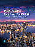 EBK HORNGREN'S COST ACCOUNTING - 16th Edition - by Datar - ISBN 9780134475950