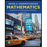 USING AND UNDERSTANDING MATHEMATICS W/ - 7th Edition - by BENNETT AND BR - ISBN 9780135239919