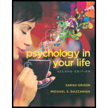 Psychology in Your Life (Second Edition) Textbook Solutions Psychology in Your Life (Second Edition) Textbook Solutions