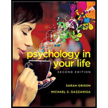 Psychology in Your Life second edition Psychology in Your Life