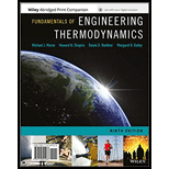 FUND OF ENG THERMODYN(LLF)+WILEYPLUS - 9th Edition - by MORAN - ISBN 9781119391777