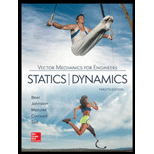 VECTOR MECH. FOR EGR: STATS & DYNAM (LL - 12th Edition - by BEER - ISBN 9781260663778