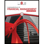 Fundamentals Of Financial Management, Concise Edition (mindtap Course List)